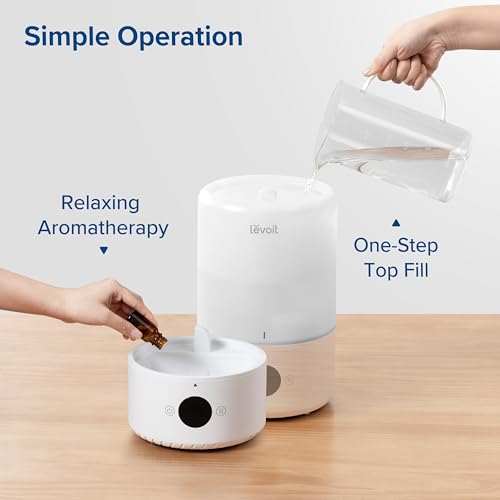 Smart Cool Mist Humidifier for Bedroom & Nursery