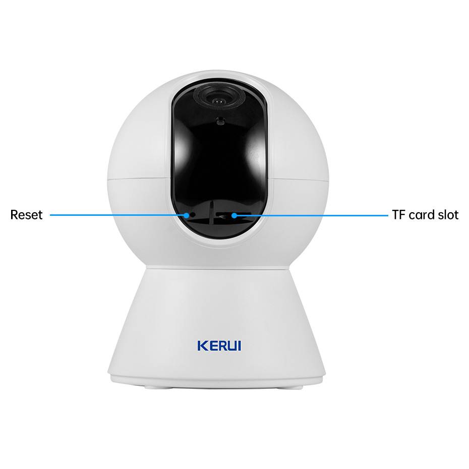 Smart WiFi Indoor Security Camera with Tracking