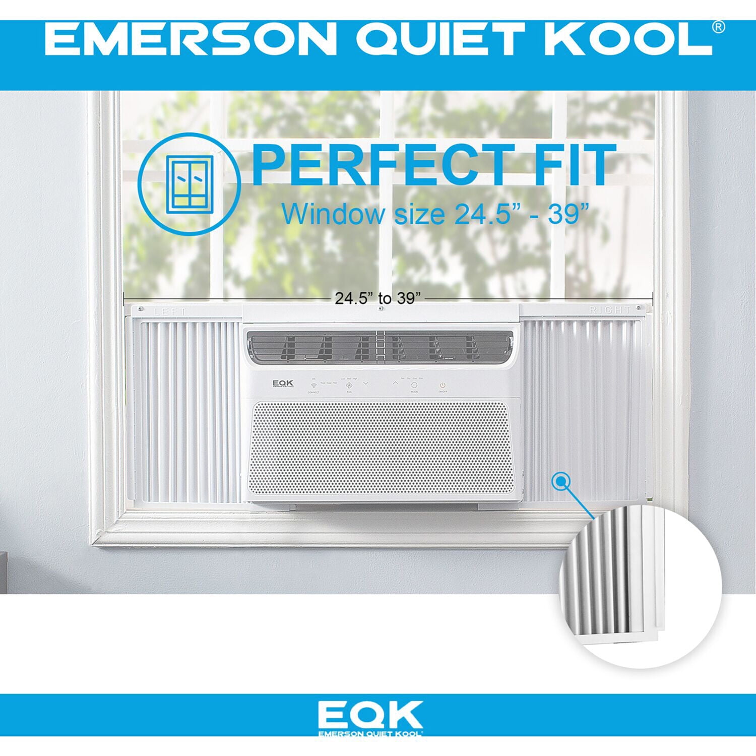 Smart Wi-Fi Window AC with Voice Control