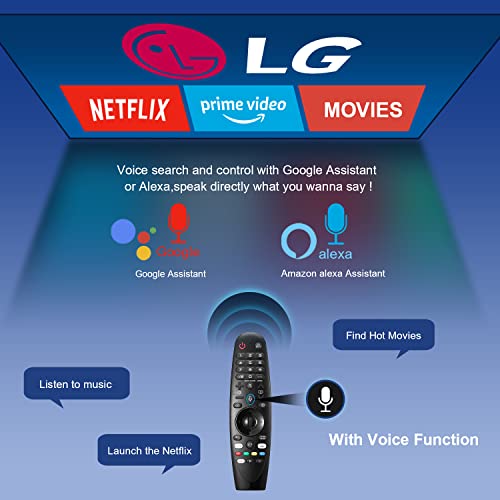 LG Smart TV Remote with Voice and Pointer