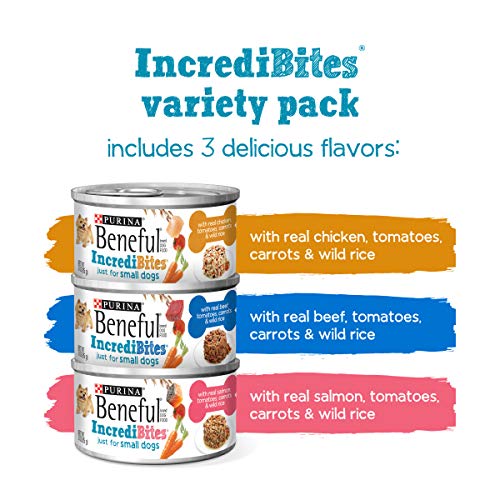 Small Breed Wet Dog Food Variety Pack - 30 Cans