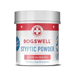 DOGSWELL Styptic Powder for Dogs & Cats 1.5 oz