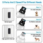 Casfuy Rechargeable Dog Nail Grinder - Painless Trimming