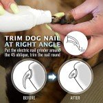 Rechargeable Electric Pet Nail Grinder for Dogs