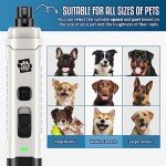 Ultra Quiet Dog Nail Grinder with LED Lights