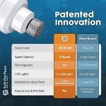 Ultra Quiet Dog Nail Grinder with LED Lights