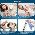 Ultra Quiet Dog Nail Grinder with LED Lights