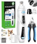 Super Quiet Rechargeable Dog Nail Grinder Kit