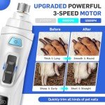 Super Quiet Rechargeable Dog Nail Grinder Kit