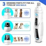 Super Quiet Rechargeable Dog Nail Grinder Kit
