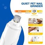 Bonve Pet Nail Grinder - Quiet, Rechargeable, 2 Speeds
