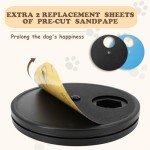3-in-1 Dog Nail Scratch Pad with Treat Box