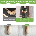 M-Shaped Dog Scratch Pad with Treat Box