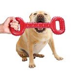 Durable Dog Toy for Aggressive Chewers - 15" Red
