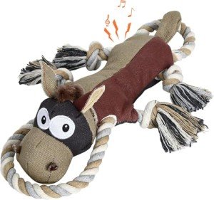 Tough Squeaky Dog Toys for Aggressive Chewers