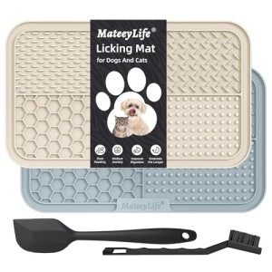 Large Lick Mat for Dogs with Suction Cups