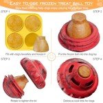 Interactive Dog Puzzle Toy With Frozen Treats