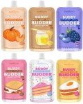 Buddy Budder Natural Peanut Butter Treats - 6 Pack