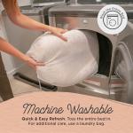 Sheri's Cozy Taupe Donut Bed 23x23