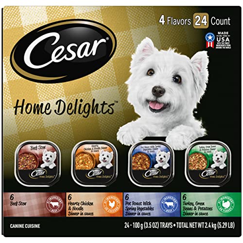Cesar Wet Dog Food Variety Pack (24)
