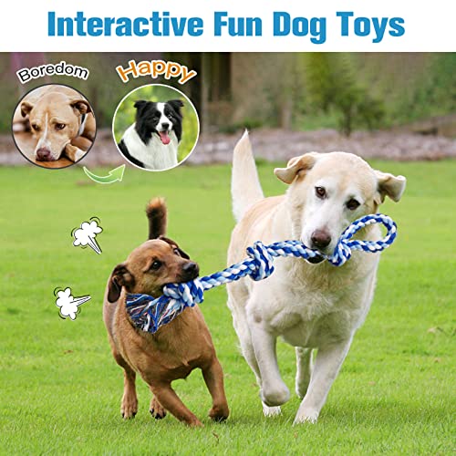 Indestructible Dog Rope Toys for Large Breeds