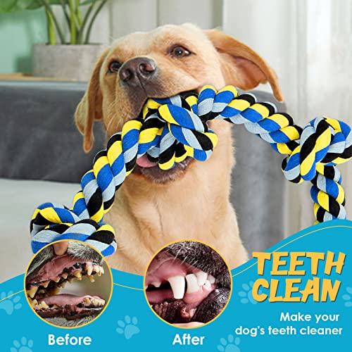 Indestructible Dog Rope Toy for Aggressive Chewers