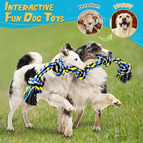 Indestructible Dog Rope Toy for Aggressive Chewers