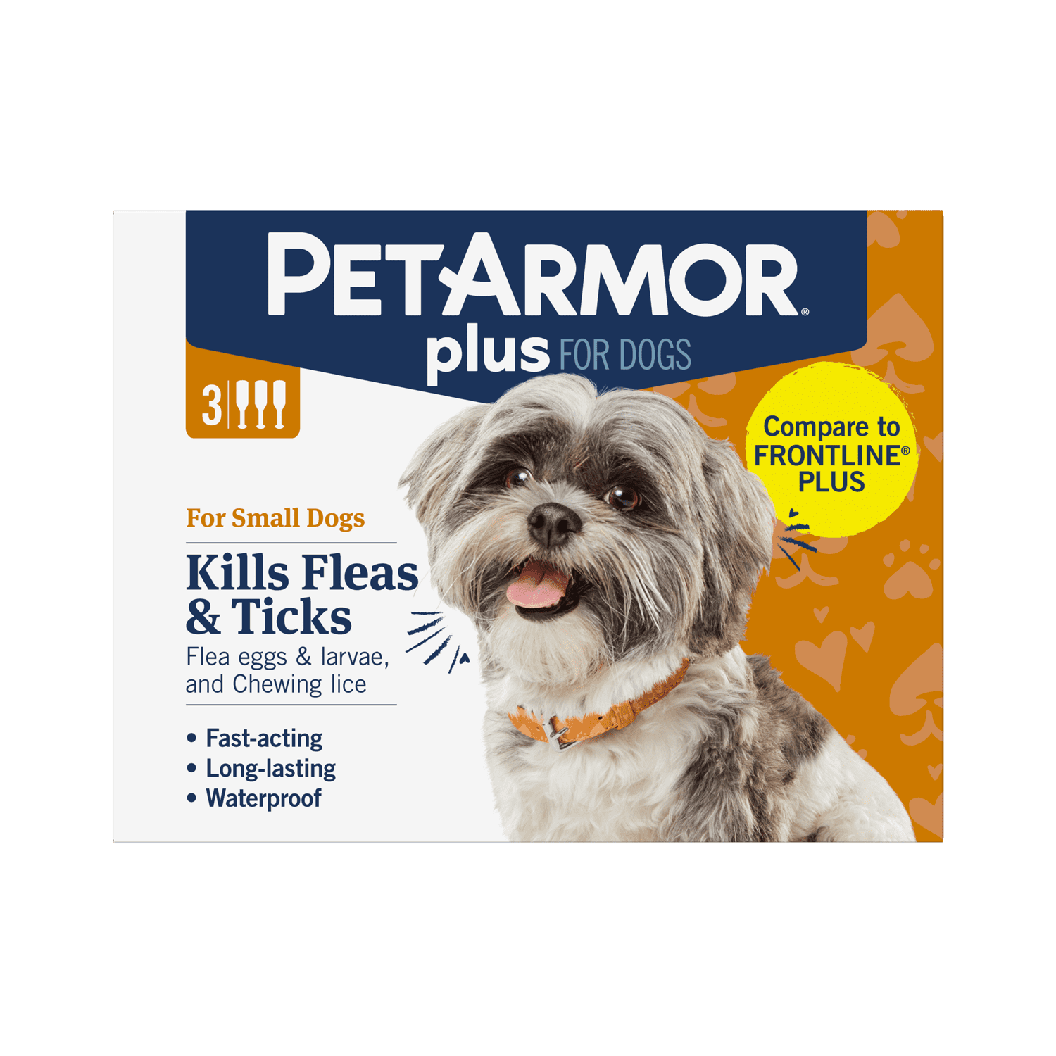Small Dog Flea & Tick Prevention, 3 Months