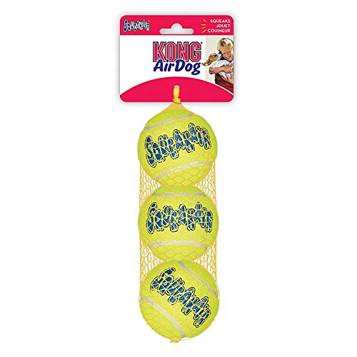Kong Air Squeaker Tennis Balls Size:Medium(6_Balls)