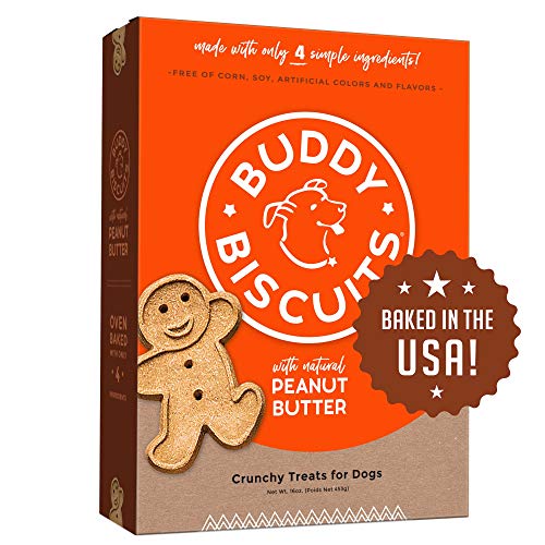 Buddy Biscuits Cloud Star, Peanut Butter, 16 Ounce