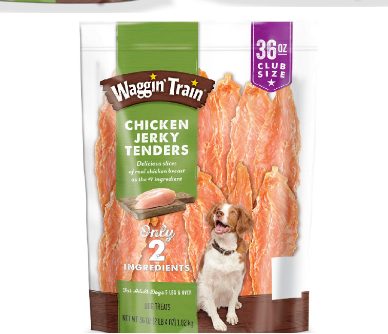 Waggin Train Chicken Jerky Dog Treats (36 oz)