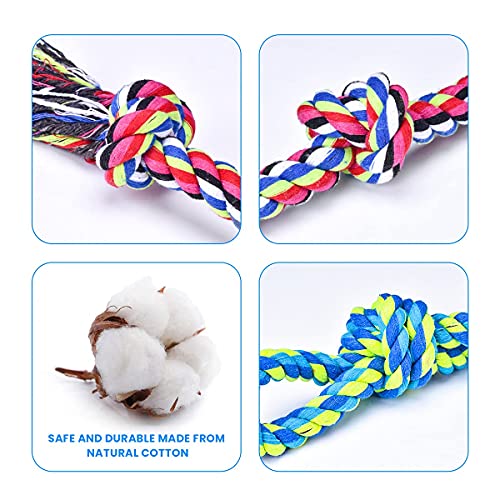 Indestructible Large Breed Dog Rope Toy Set