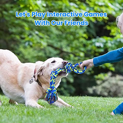 Indestructible Large Breed Dog Rope Toy Set