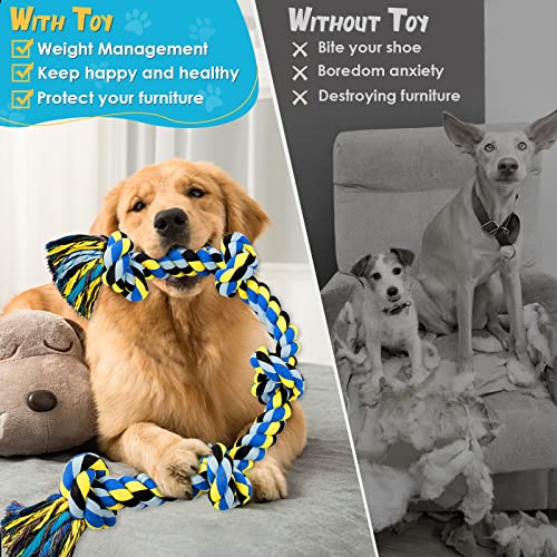 Indestructible Dog Rope Toy for Aggressive Chewers