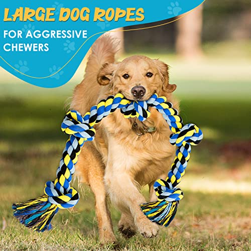 Indestructible Dog Rope Toy for Aggressive Chewers