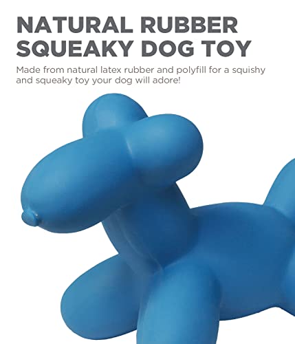 Charming Pet Latex Rubber Balloon Dog Squeaky Dog Toy, Large
