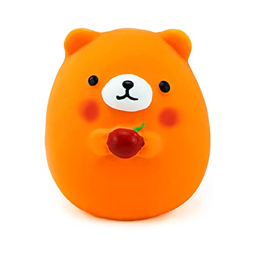 CHIWAVA 4PCS 2.4'' Squeak Latex Puppy Toy Funny Animal Sets Pet Interactive Play for Small Dog Assorted Color