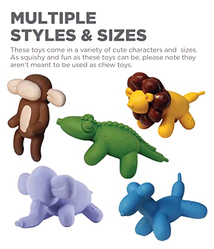 Charming Pet Latex Rubber Balloon Dog Squeaky Dog Toy, Large
