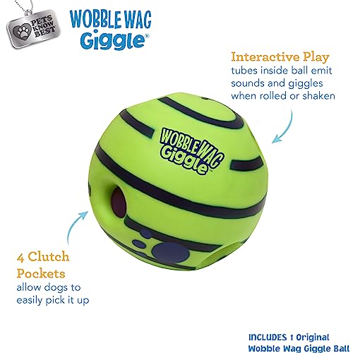 Interactive Dog Toy with Fun Giggle Sounds