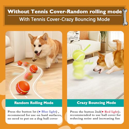USB Rechargeable Interactive Dog Ball Toy