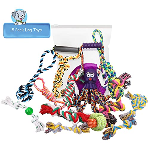 15 Durable Dog Rope Toys for Small Puppies