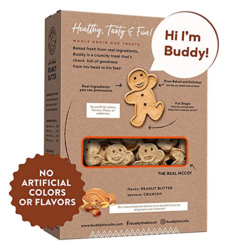 Buddy Biscuits Cloud Star, Peanut Butter, 16 Ounce