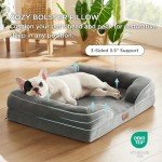 Orthopedic Waterproof Dog Bed with Removable Cover