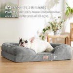 Orthopedic Waterproof Dog Bed with Removable Cover