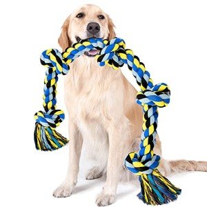 Indestructible Dog Rope Toy for Aggressive Chewers