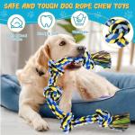 Indestructible Dog Rope Toy for Aggressive Chewers