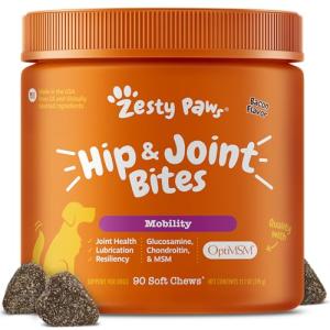 Zesty Paws Bacon Dog Joint Chews