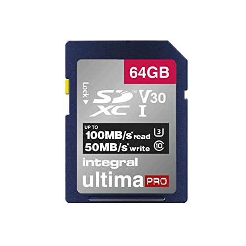 64GB Integral SD Card 4K Ultra-HD Video