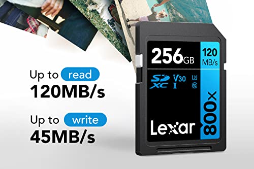 Lexar 800x SD Card 64GB, Class 10
