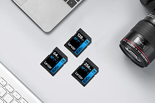 Lexar 800x SD Card 64GB, Class 10